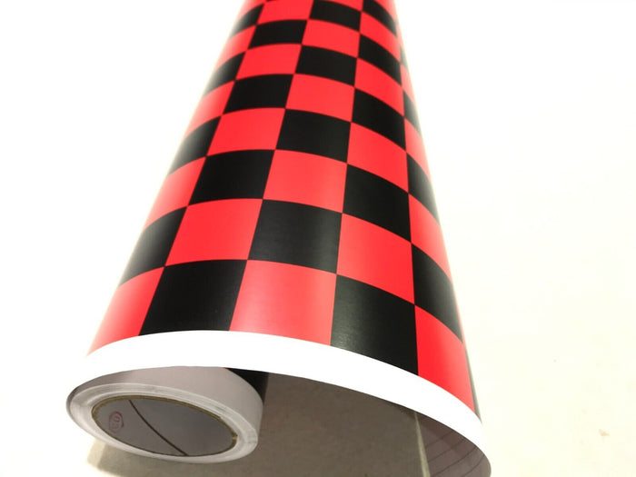 Car Vinyl Wrap CHECK CHEQUERED Car WRAPPING GRAPHIC sticker bomb Car Roof Matte