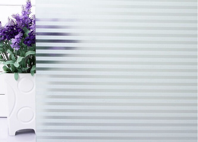 Frosted Privacy Glass Window Tint Film Doors Curtains Home Decor DIY Materials