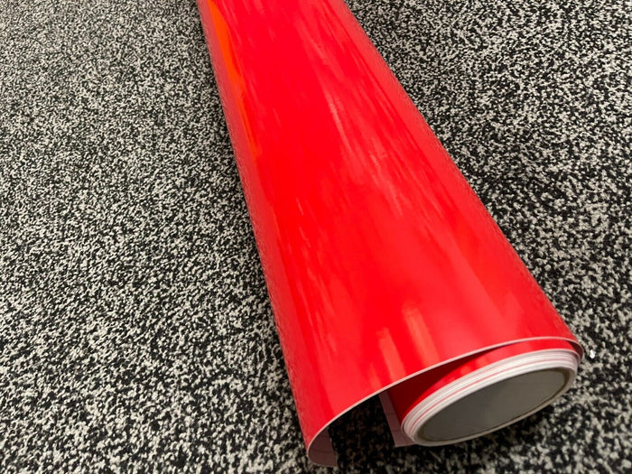 Car Wrap Vinyl RED Gloss Car Vinyl Wrapping sticker film : Air Bubble Free