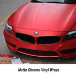 Car Vinyl Wrap RED Matt Chrome Pearlescent Car Auto Wrapping Sheet Steker Film