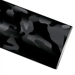 Car Vinyl Wrap Ghost Black Sticker Decal Film Bubble Free Camouflage wrapping 3D