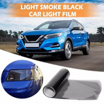 Picture 1 of 9 Click to enlarge Have one to sell? Sell it yourself 30cmx150cm Light Smoke Black Tint Film Headlights Tail lights Car Vinyl Wrap