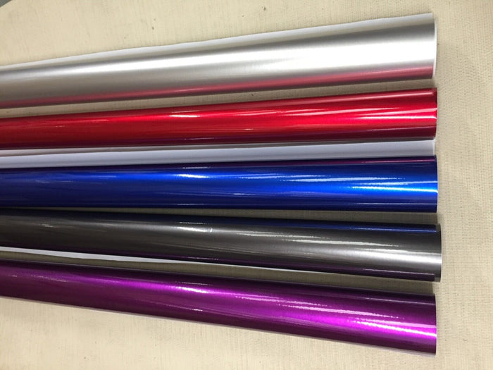 Car Vinyl Wrap Auroral Metallic Gloss Wrapping Film Sticker Air Free Bubble