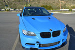 White *Matte Finish Vinyl Car Wrap Black Blue Red Yellow Green White Air Bubble Free*