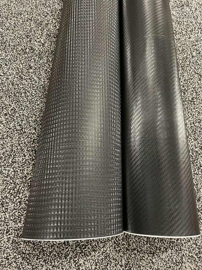 URBAN 3D Black Carbon Fibre Car Vinyl Wrap film Sheet Wrapping Generation