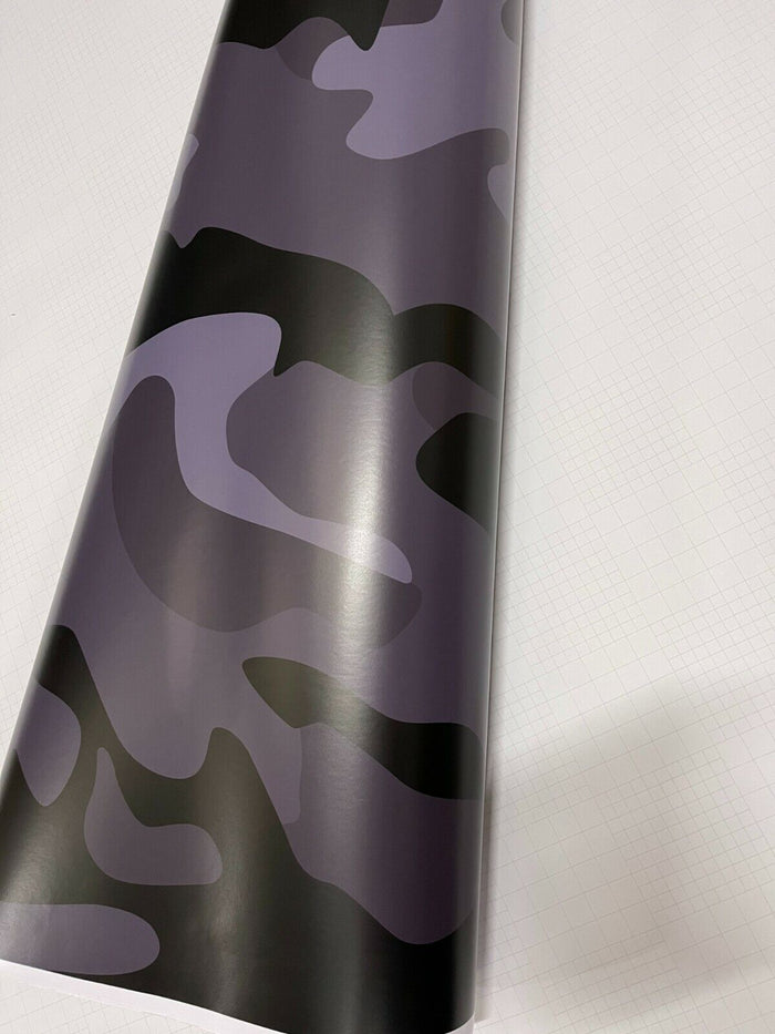 Large Triangle CAMOUFLAGE Car Vinyl Wrap Film DIY Waterproof Auto Motorcycle