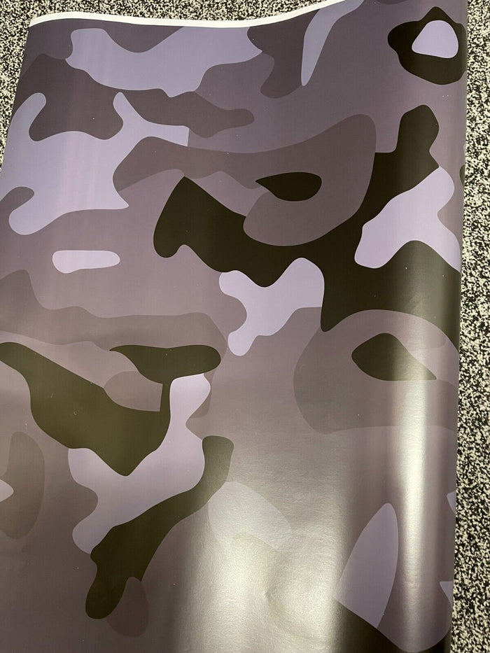 Car Vinyl Wrap Sticker Film Large Triangle CAMOUFLAGE DIY Auto 30cm x 1.52m Camo