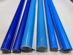 Vehicle Vinyl Wrap Super Gloss Blue Sticker Decal Film Air Free Car wrapping UK