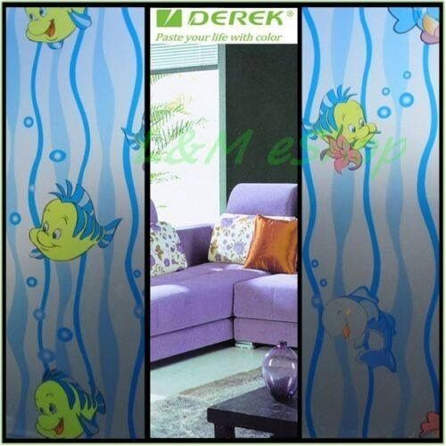 Frosted Privacy Glass Window Tint Film Doors Curtains Home Decor DIY Materials