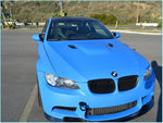 Blue Matlic Top Quality Matte Vinyl Wrap Sheet Car Wrap 'Air Bubble Free' Car wrapping.