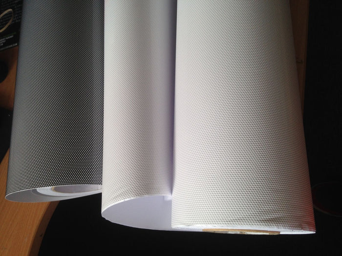 Tinta Faro 106x30cm Pellicola Traforata Rete Come Fly Eye MOT - Foto 8