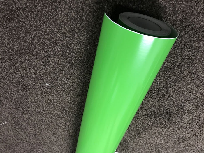 Apple Green Car Gloss Vinyl Wrap Sheet Car Vinyl Wrapping Sticker Film Air Bubble Free