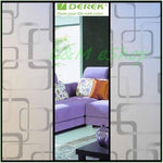 Frosted Privacy Glass Window Tint Film Doors Curtains Home Decor DIY Materials