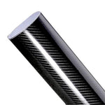 Black and Silver Carbon Fibre 2D 3D 4D 5 Car Vinyl Wrap sticker film car wrapping Multi Sizes