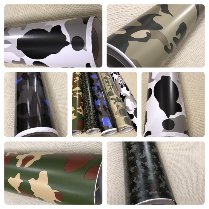 DESERT CAMO  CAMOUFLAGE Car Vinyl Wrap Film DIY Waterproof Auto Motorcycle Air Bubble Free