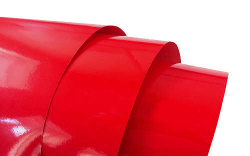 Car Wrap Vinyl RED Gloss Car Vinyl Wrapping sticker film : Air Bubble Free