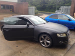 Matte CHROME LIGHT BLACK, FROSTED BLACK , glitter, Brushed Black Vinyl Car Wrap