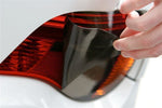 Jet Black Car Light film Vinyl Wrap Headlight Taillight Transparent Different Colours Tint