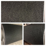 BLUSHED BLACK Matte CHROME LIGHT BLACK, FROSTED BLACK , glitter, Brushed Black Vinyl Car Wrap