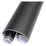 Car vinyl wrap film 3D 4D 7 BLACK Carbon Fibre Auto Motorcycle ( 30cm x 1.52m )