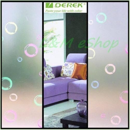 Frosted Privacy Glass Window Tint Film Doors Curtains Home Decor DIY Materials