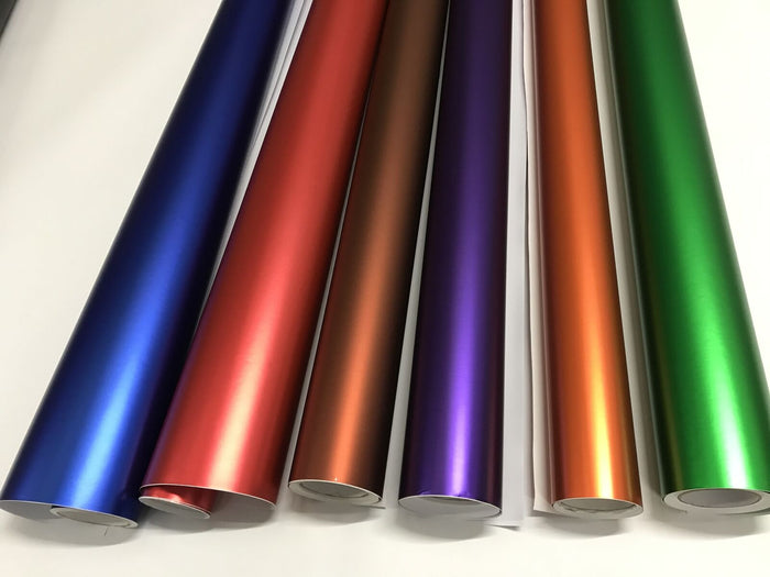 Vehicle Vinyl Wrap Matt Chrome Pearlescent Car Wrapping Sheet Steker Film