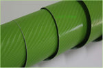 White NEW 4D Carbon Fibre Vinyl Wrap Sticker Sheet Film -Looks Like Real Carbon Fibre