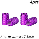 4x Tyre Air Valve Dust Caps Car Bike Motorcycle Vehicle tire stems cap universal