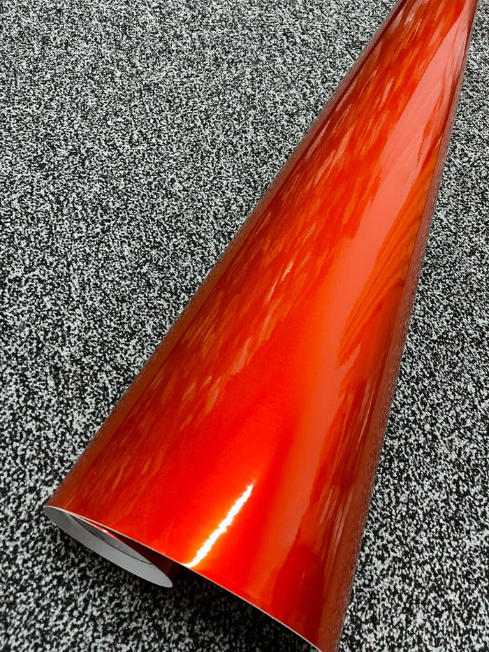 Car Vinyl Wrap GLOSS METALLIC RED Vinyl Car wrapping "Air Free Bubble" Film Stic