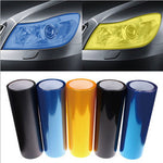 Light Blue Car Tinting Light film Headlight Taillight Transparent Vinyl wrapping sticker