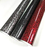 Vehicle Vinyl Wrap RED 5D FORGED Carbon Sticker Film Car wrapping UK