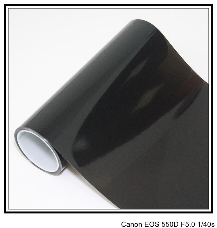 Jet Black Car Light film Vinyl Wrap Headlight Taillight Transparent Different Colours Tint