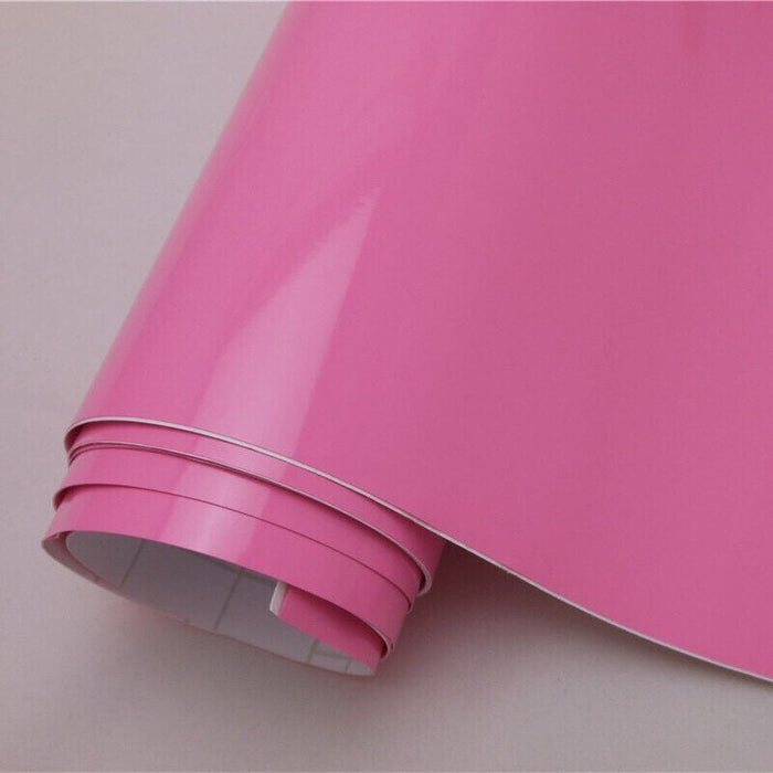 Red Car Gloss Vinyl Wrap Sheet Car Vinyl Wrapping Sticker Film Air Bubble Free