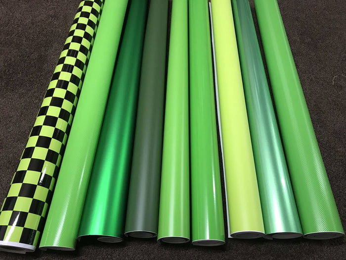 Glossy GREEN Green Car Vinyl Wrap Matte Glossy Carbon Car Wrapping Vinyl film sticker UK