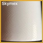 WHITE Snake Skin Car Vinyl wrap film sticker  Crocodile Snake Skin Film vehicle Wrapping Auto