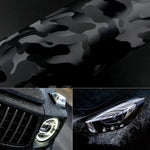 Car Vinyl Wrap FORGED Ghost Carbon Sticker Decal Film Bubble Free wrapping UK 5D