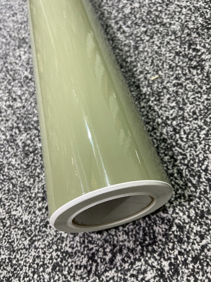 Car Vinyl Wrap Sticker Film Super Gloss KHAKI Air Bubble Free Car wrapping UK