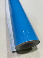 Gloss Light Blue Vehicle Vinyl Wrap Super Gloss Blue Sticker Decal Film Air Free Car wrapping UK